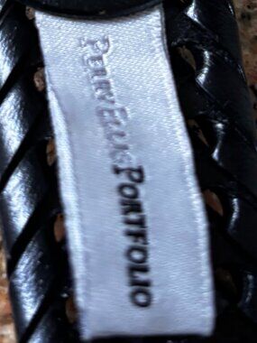Men’s Perry Ellis Portfolio 34 Inch Braided leather belt